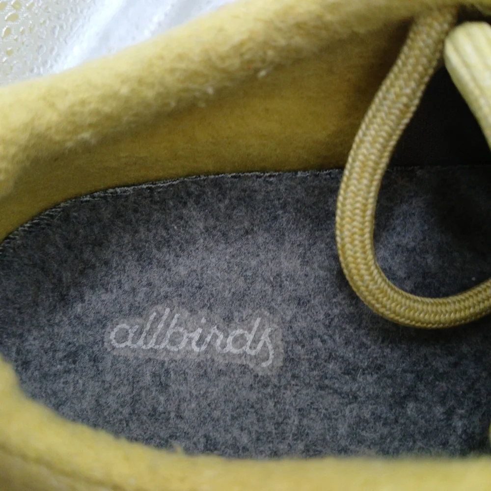 allbirds bright mustard